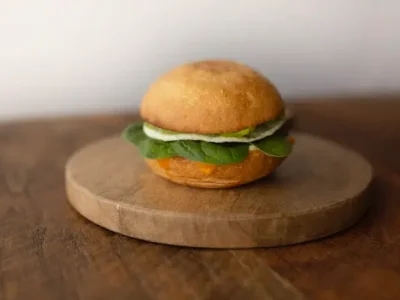 Avocado, Egg White & Spinach Sandwich